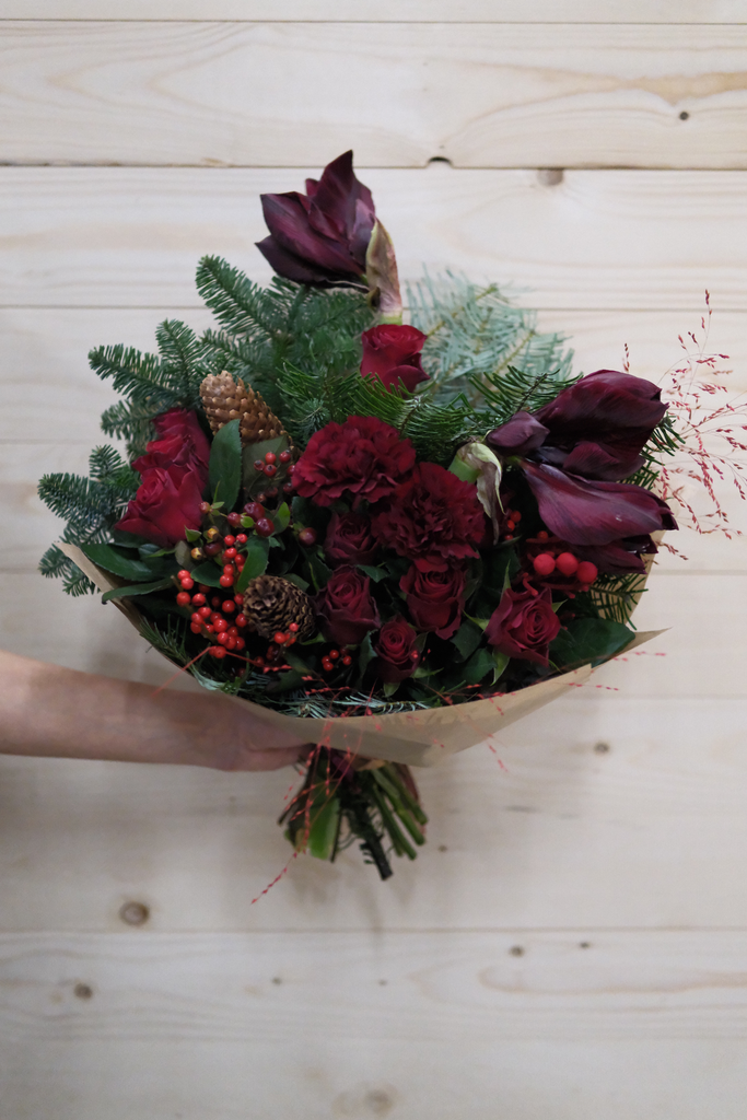 Sesongens bukett rød