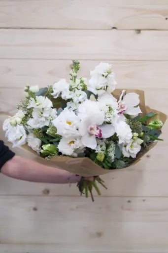 Sesongens bukett hvit